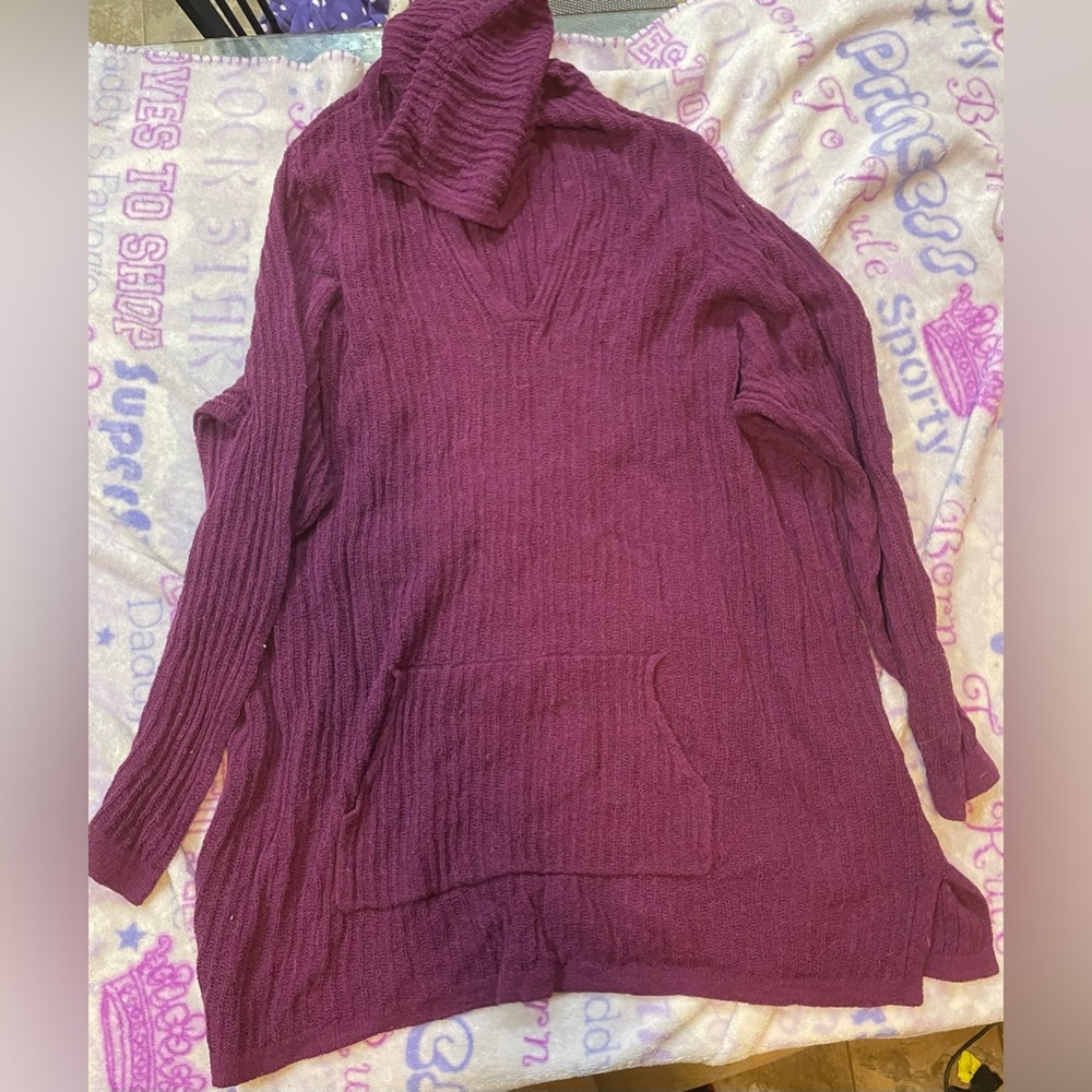 Purple torrid sweater size 3